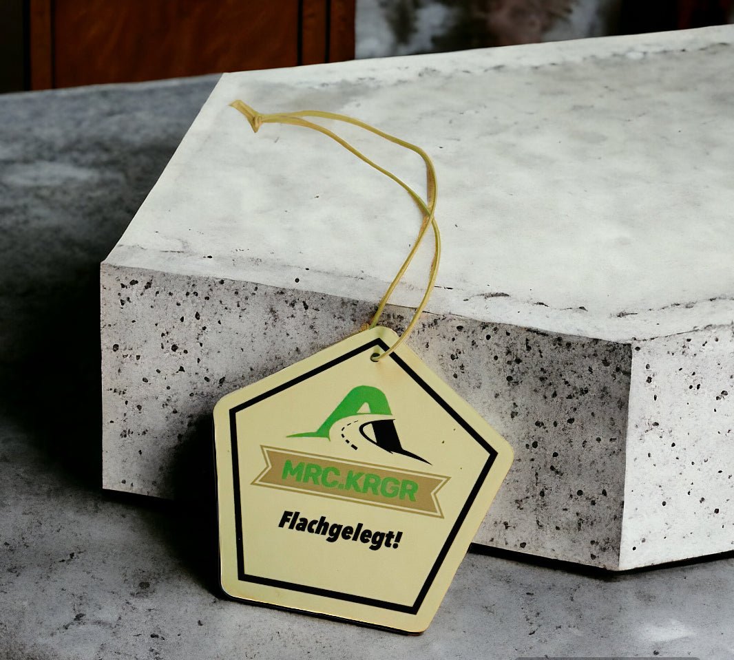 Mrc.Krgr - Duftbaum " FLACHGELEGT! "Mrc.Krgr - The Fresh Air ExperienceDuftbaum