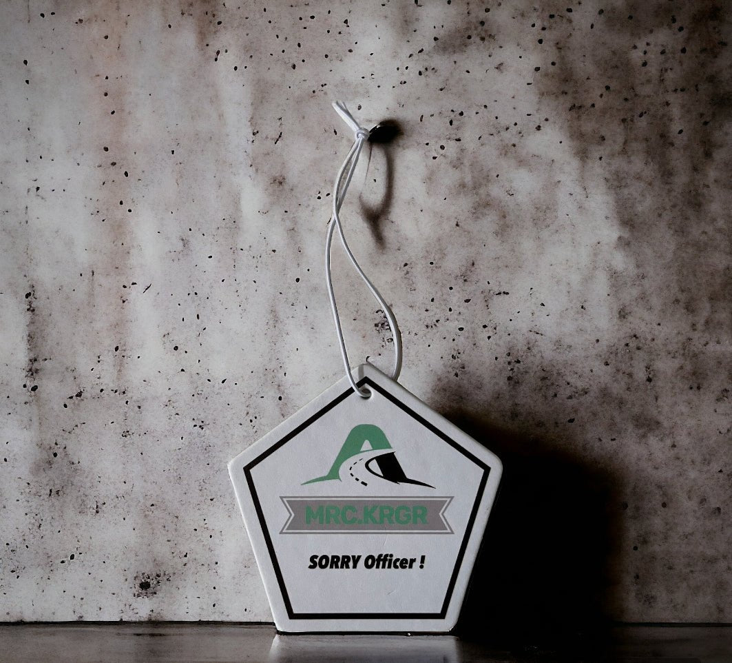 Mrc.Krgr - Duftbaum "SORRY OFFICER!"Mrc.Krgr - The Fresh Air ExperienceDuftbaum